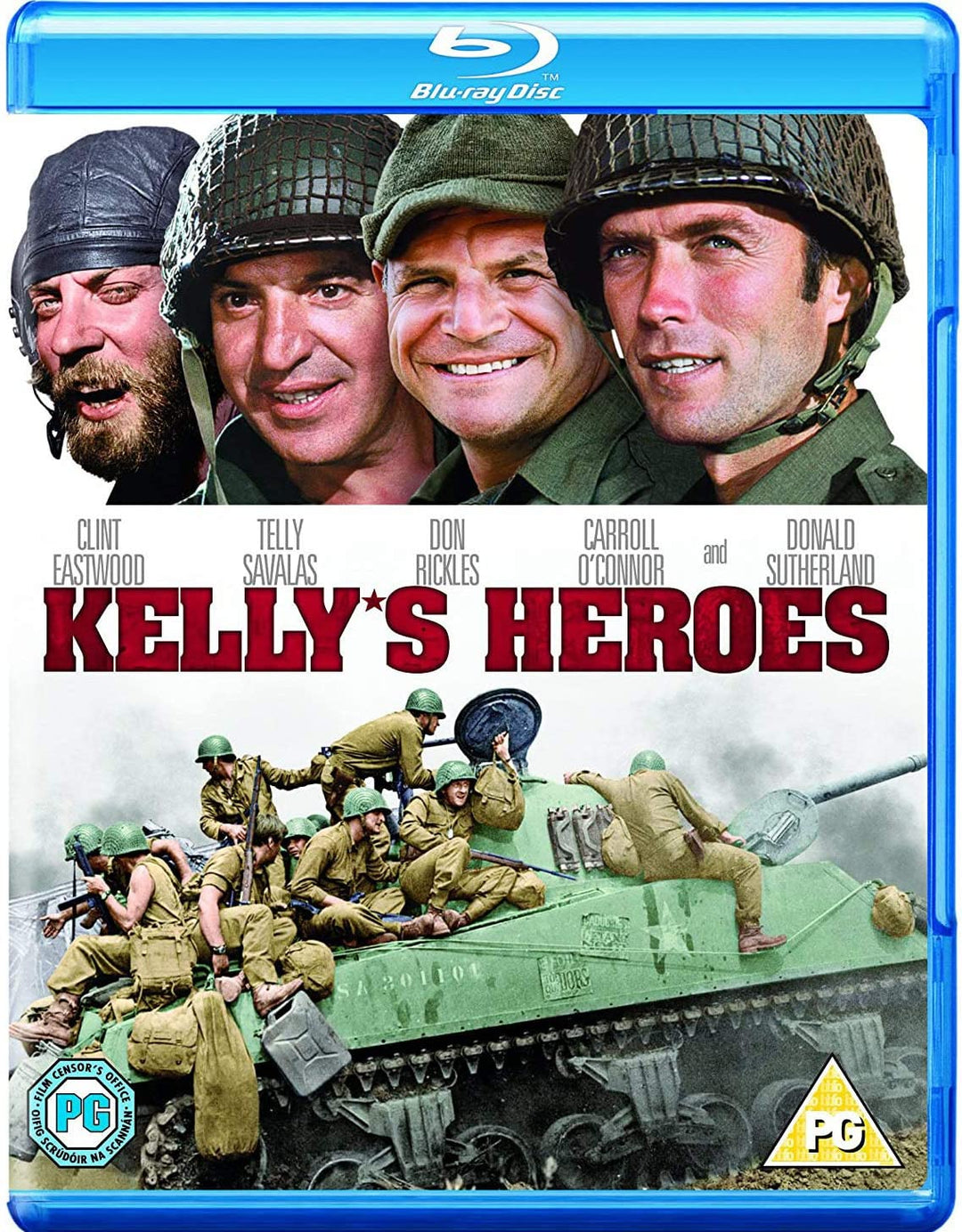 Kelly's Heroes [1970] [Region Free] - War/Action [Blu-ray]