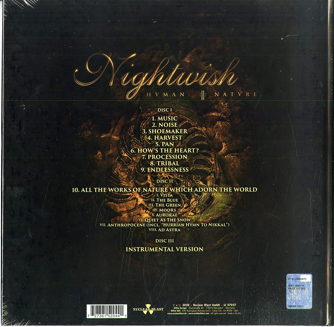 Nightwish - Nightwish: HUMAN. :II: NATURE. Earbook (48p booklet) incl. Bonus instrumental [Audio CD]