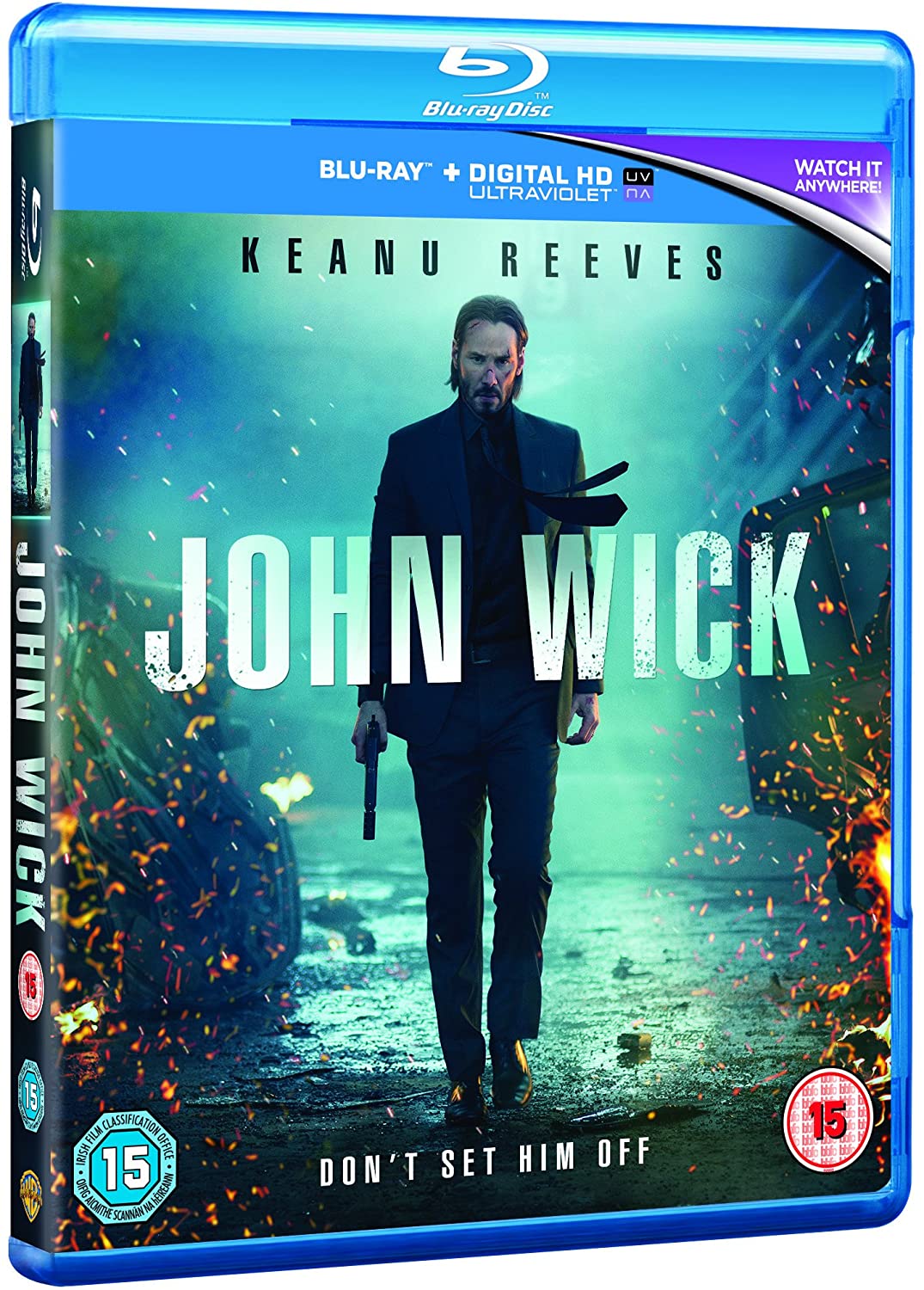 John Wick [2015] [Region Free] - Action/Thriller [Blu-ray]