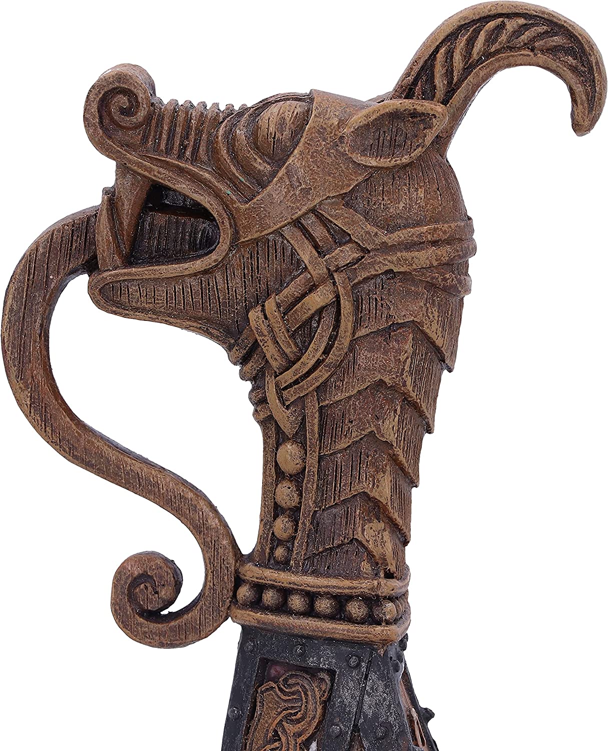 Nemesis Now Danegeld Viking Range - Drakkar Longship Figurine in Bronze 4