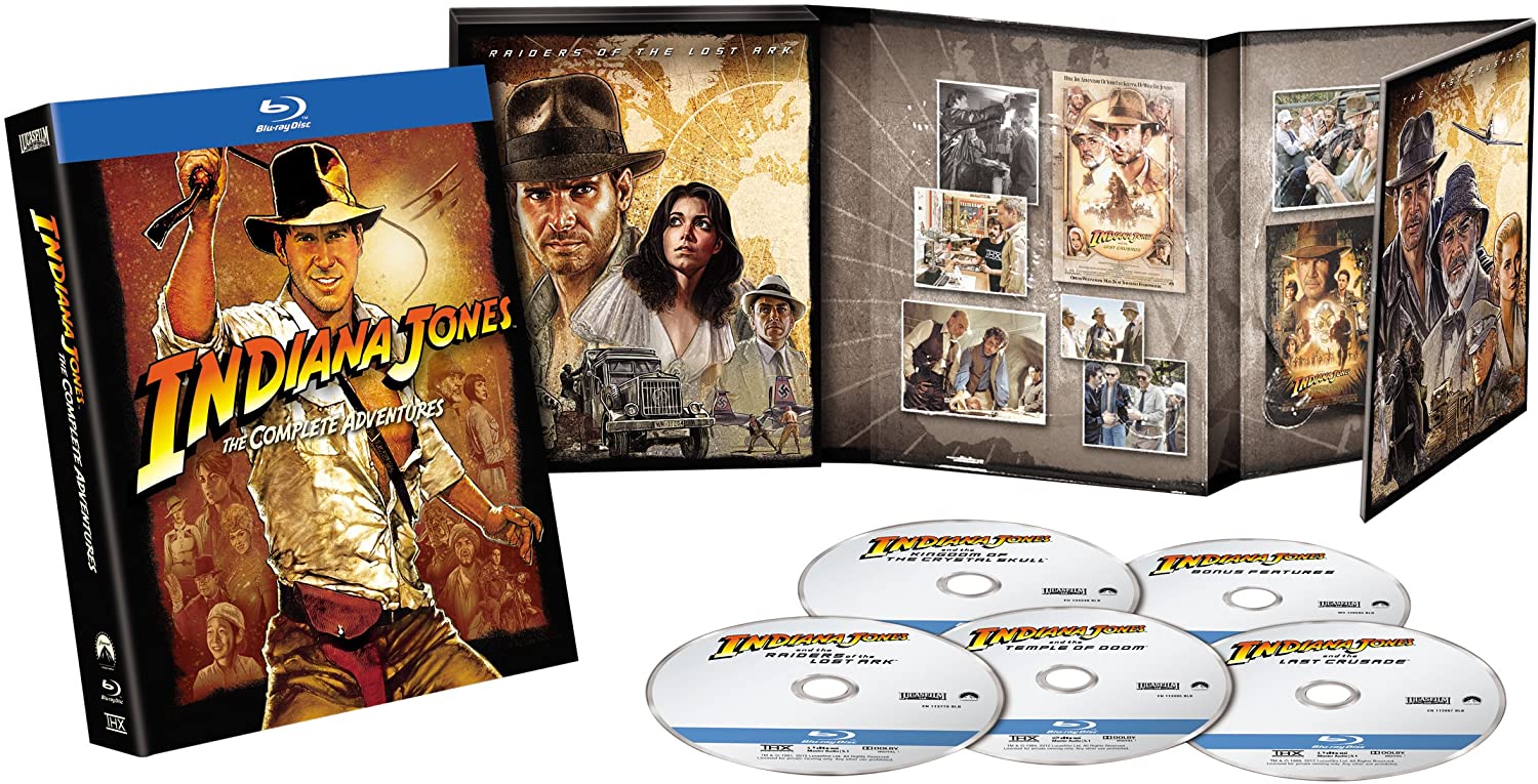 Indiana Jones: The Complete Adventures (1981-2008) - Blu-ray