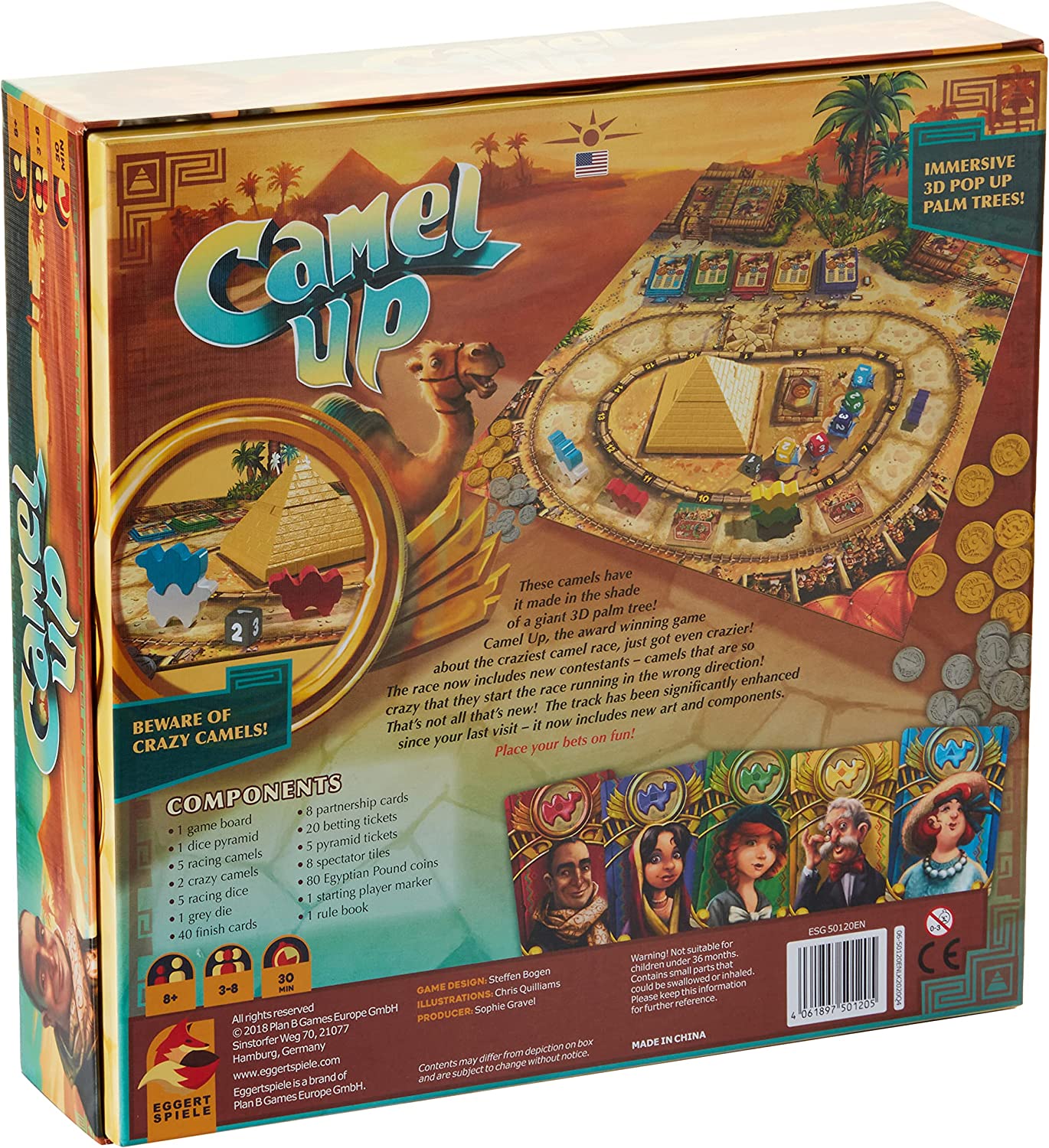 Z-Man Games Camel Up 2nd Edition Board Game 3