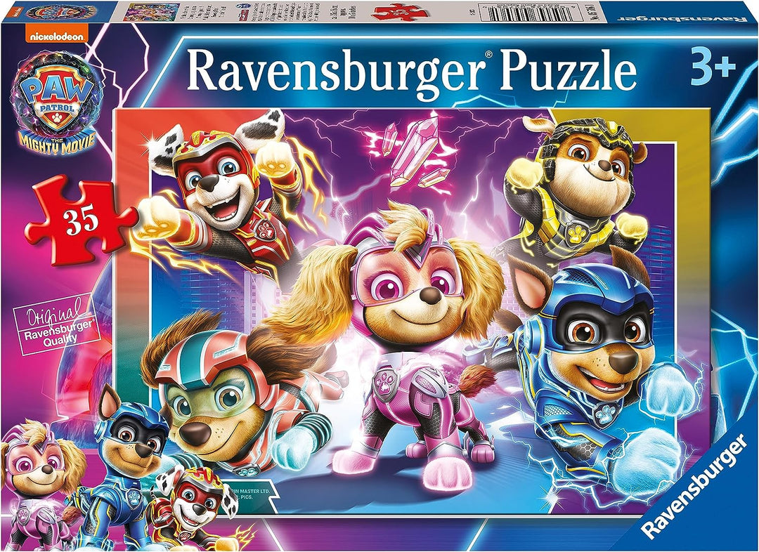 Paw Patrol Mighty Movie 35 Piece Jigsaw Puzzle