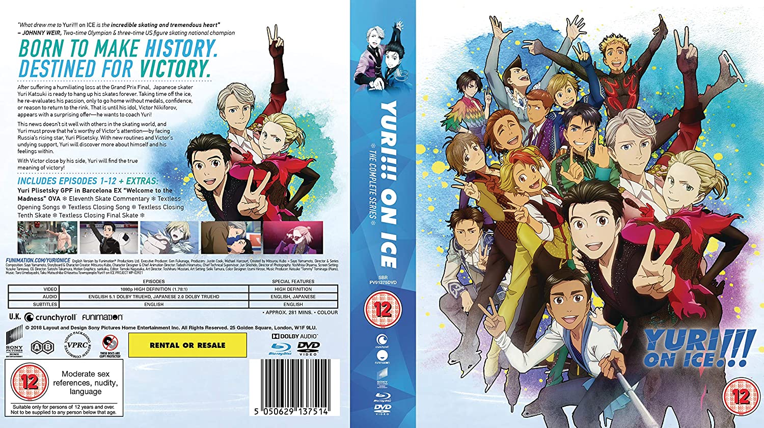 Yuri!!! On Ice - The Complete Series [Blu-ray] 3