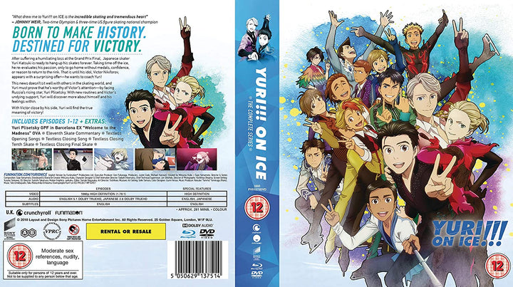 Yuri!!! On Ice - The Complete Series [Blu-ray]