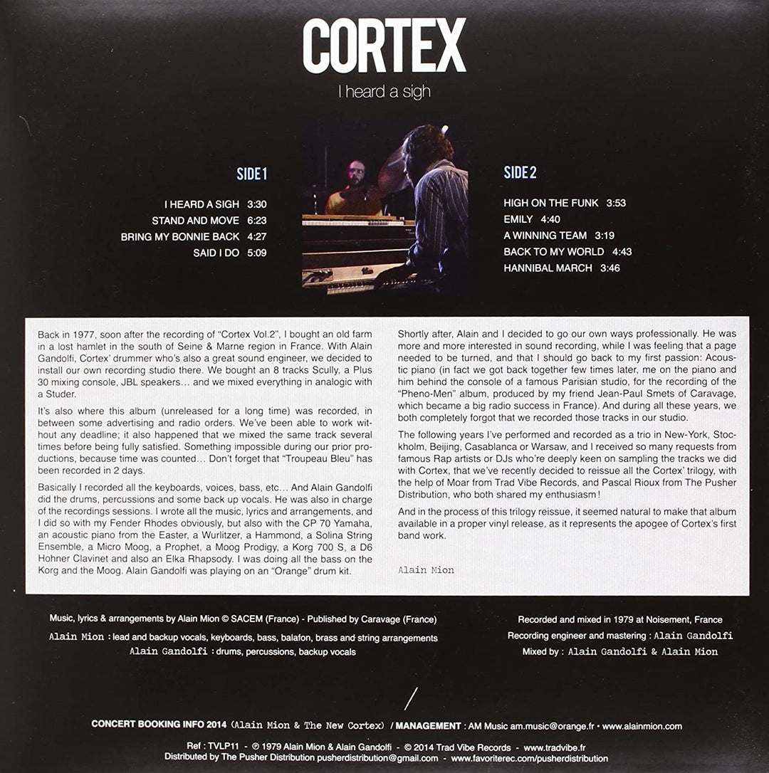 Cortex - I Heard a Sigh [Vinyl]