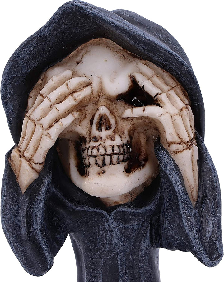 Nemesis Now Three Wise 11cm See No Hear No Speak No Evil Cartoon Grim Reapers, B