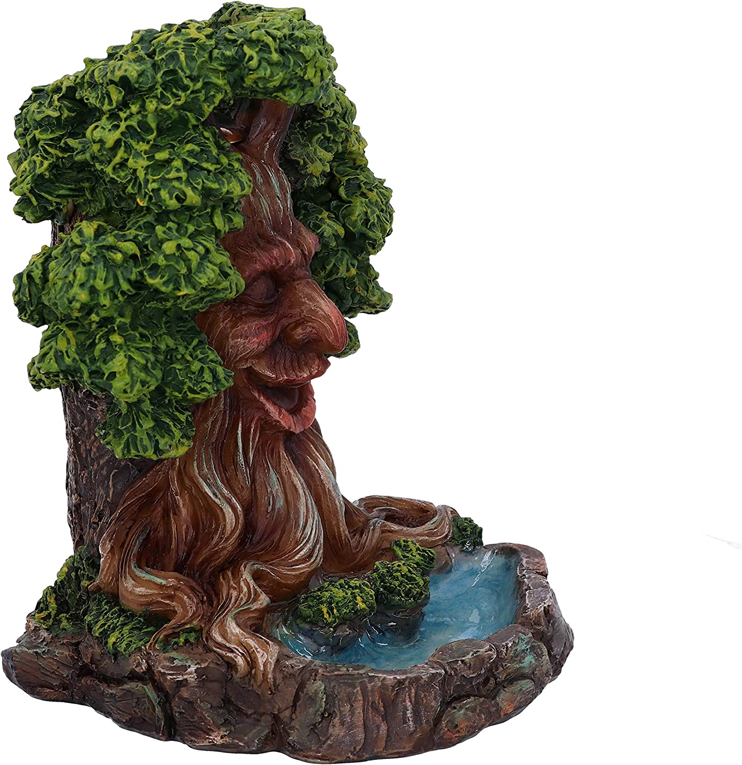 Nemesis Now Elder Ember Tree Spirit Green Man Backflow Incense Burner 5