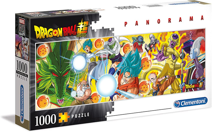 Clementoni 39486 Colección Puzzle Panorama para Adultos y Niños Dragon Ball 1000 Piezas