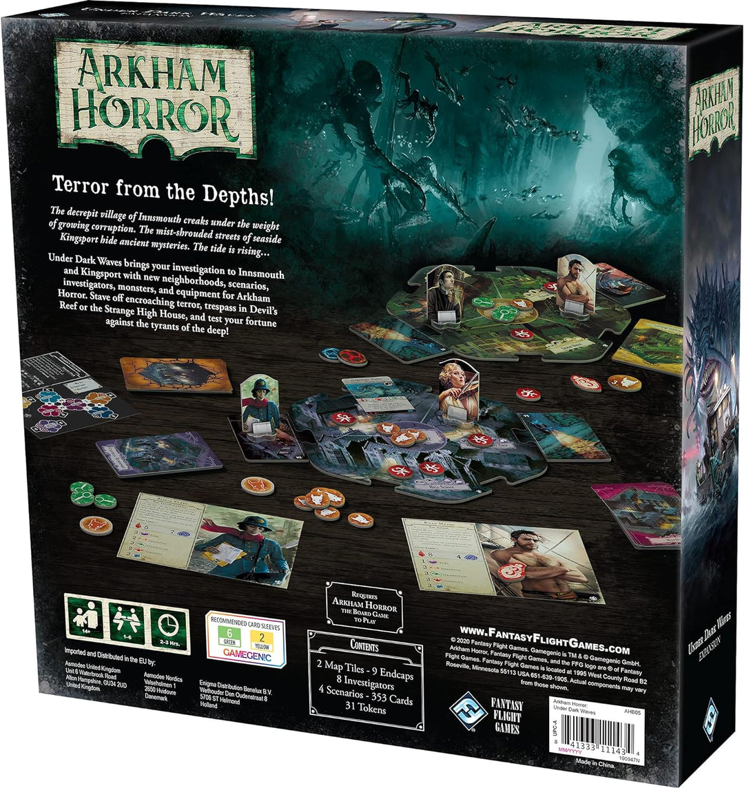 Fantasy Flight Games Arkham Horror Third Edition: Under Dark Waves