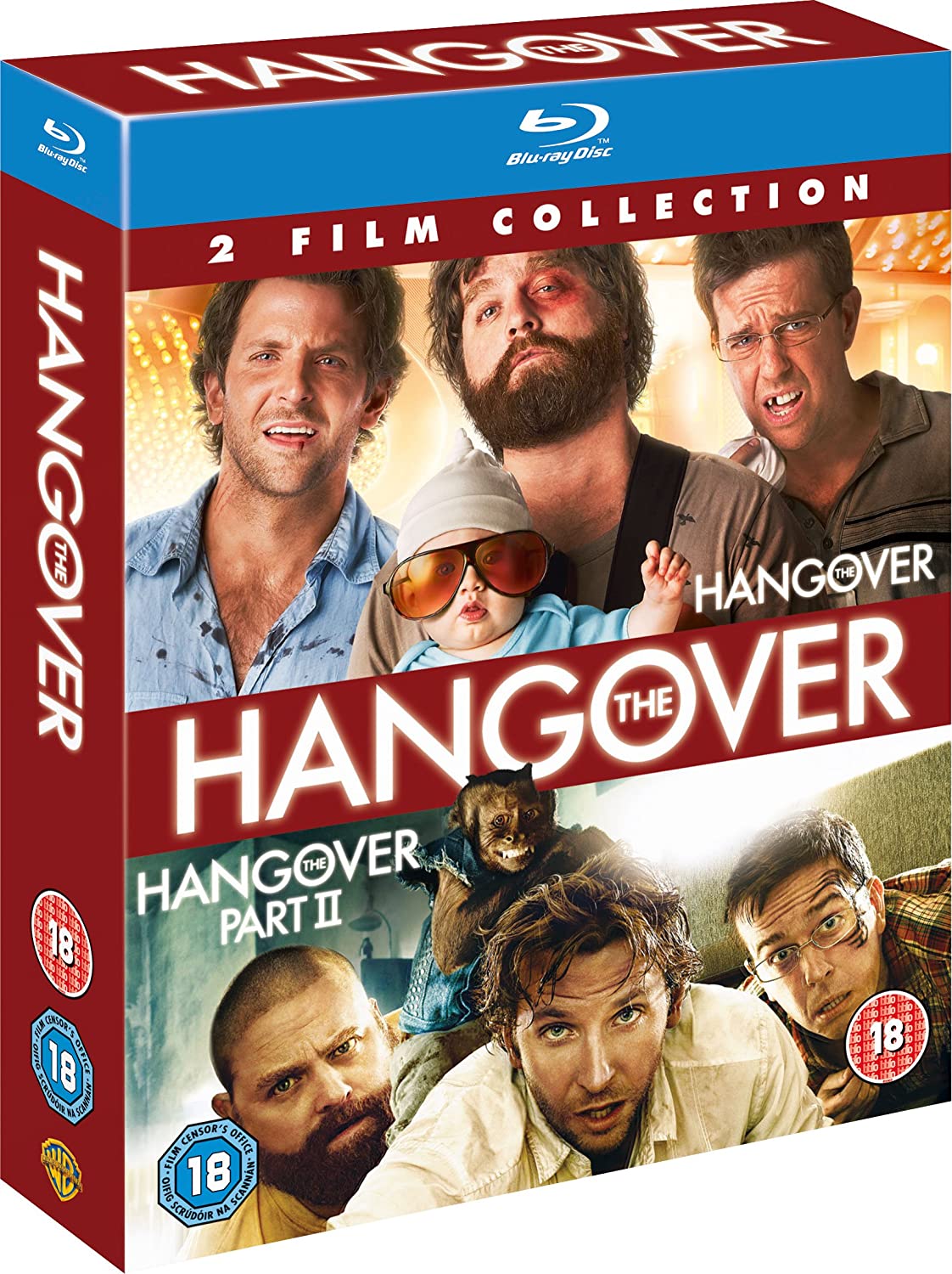 The Hangover / The Hangover Part II Double Pack (2009/2011) - Blu-ray [Region Free]