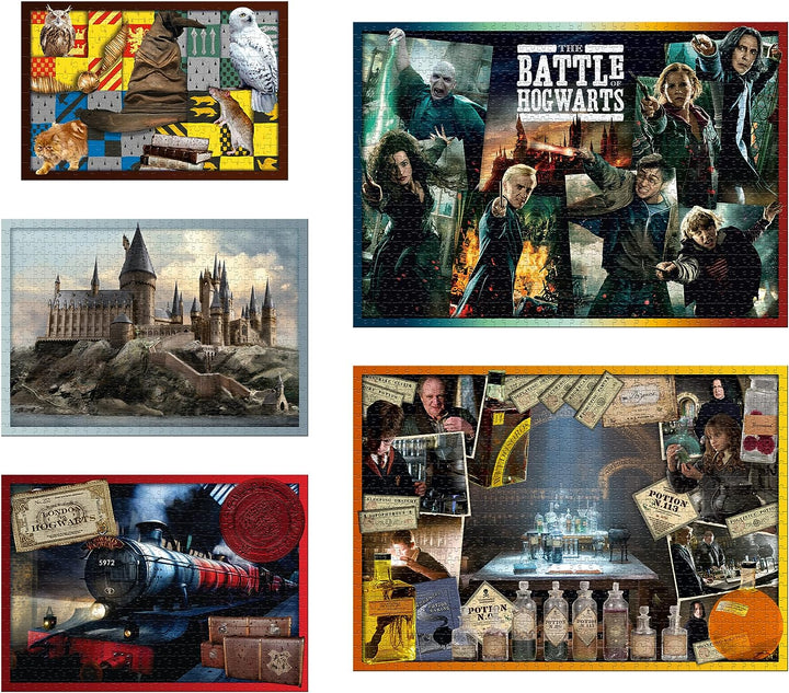 Winning Moves WM03015-ML1-4 Harry Potter Puzzles