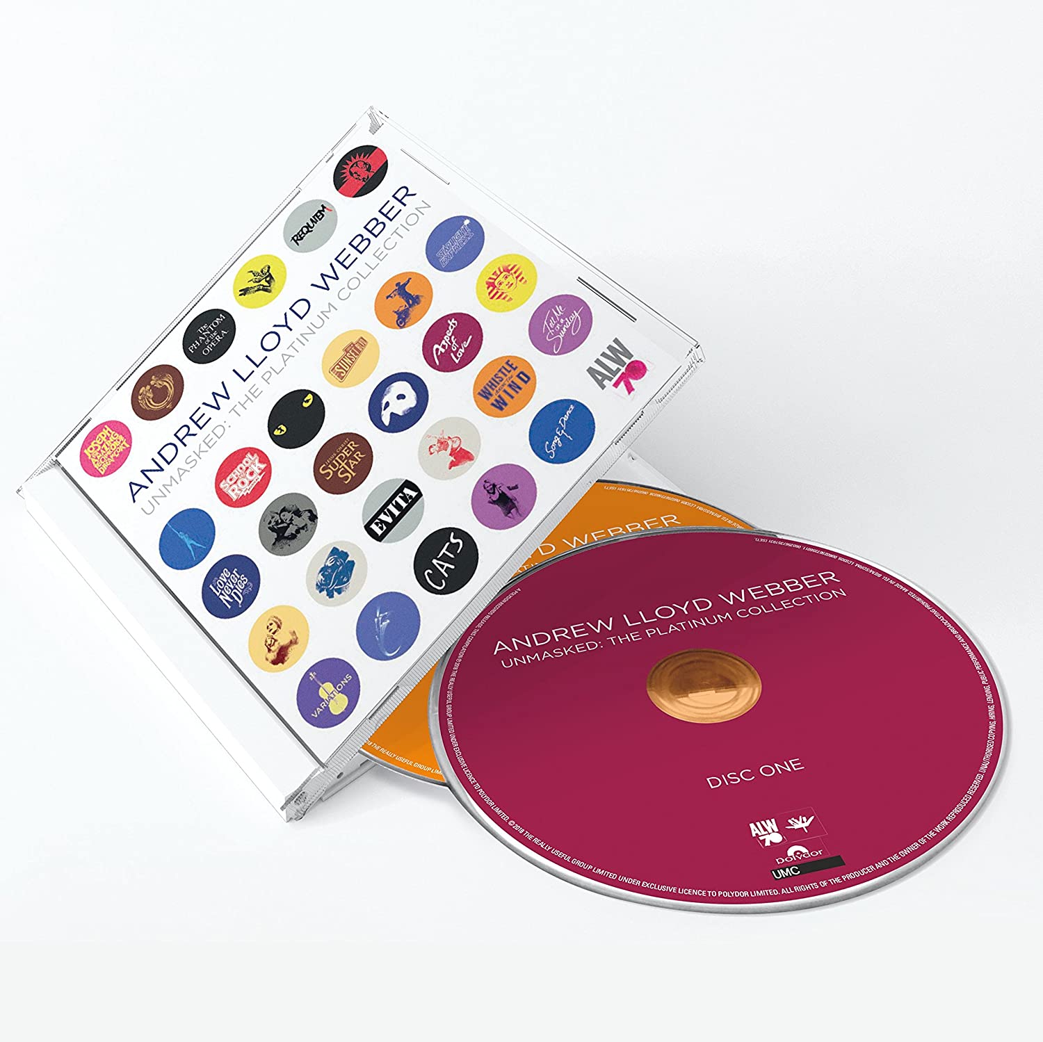 Andrew Lloyd Webber - Unmasked: The Platinum Collection [Audio CD]