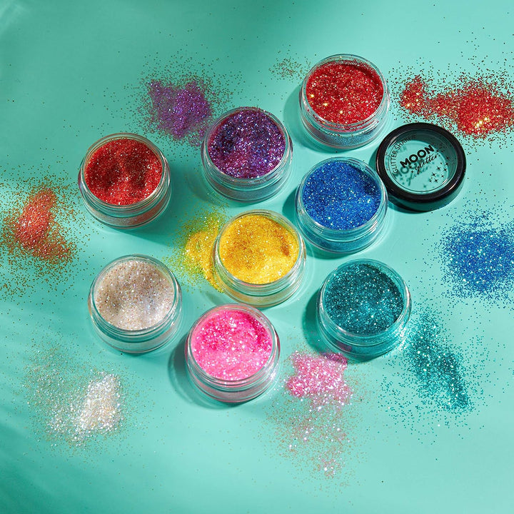 Moon Glitter - Iridescent Glitter Shakers Cosmetic Glitter (5g) (G19568)