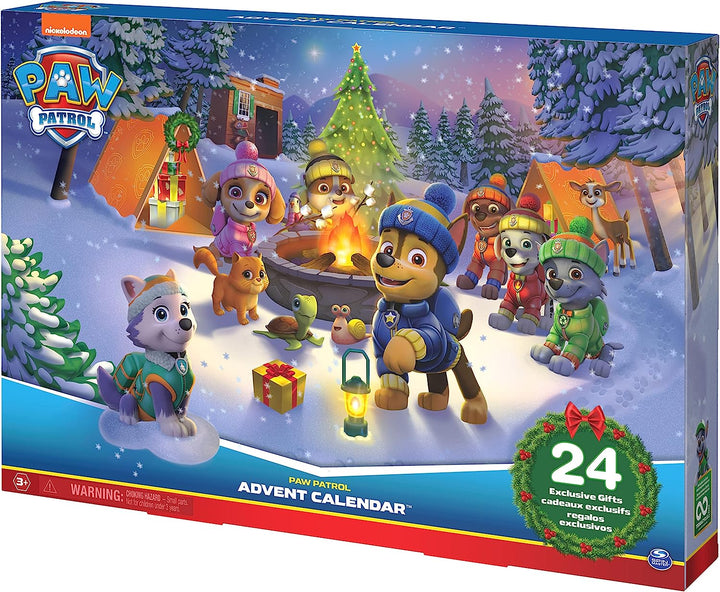 Paw Patrol: Advent Calendar with 24 Surprise Toys