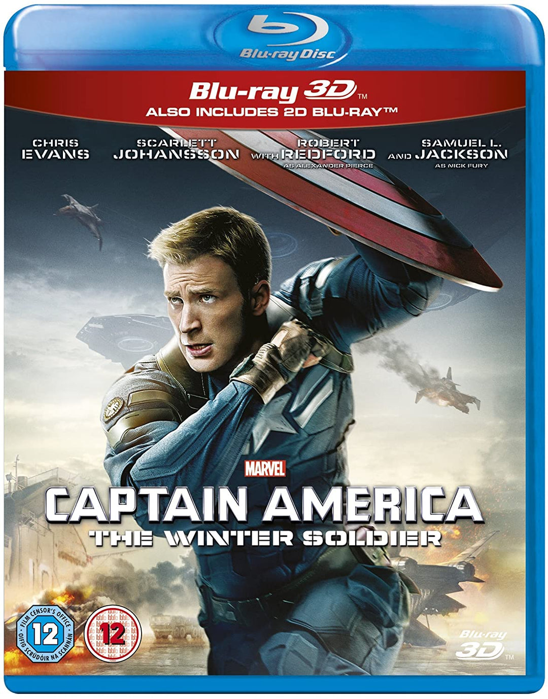 Captain America: The Winter Soldier - Action/Adventure [Blu-ray]