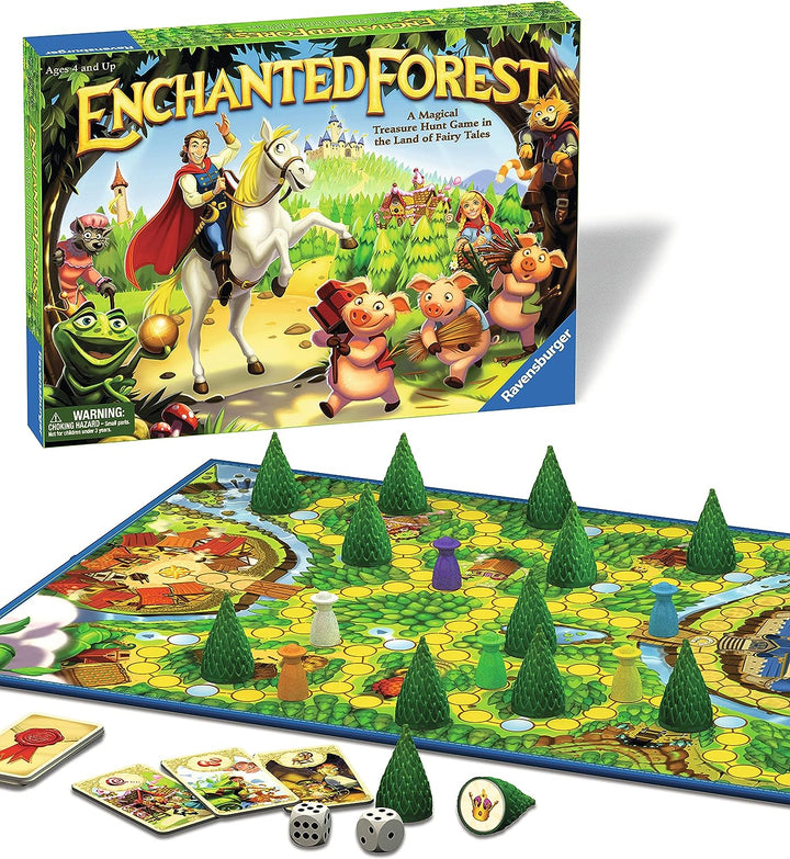 Ravensburger Enchanted Forest Classic Family Board Game for Kids Age 4 Years and Up - Magical Treasure Hunt