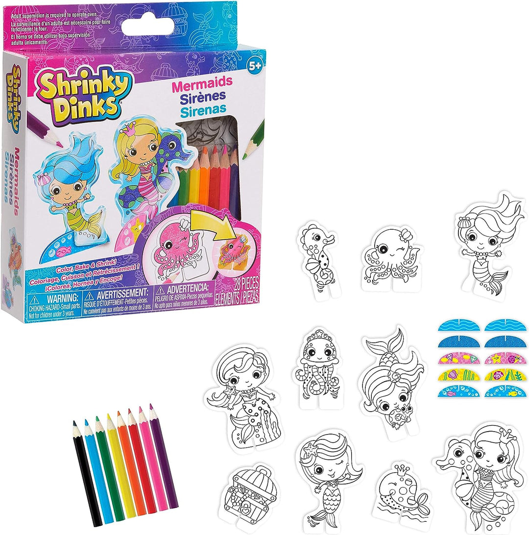 Shrinky Dinks Mermaid Friends Kit