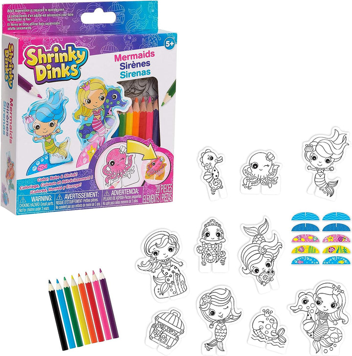 Shrinky Dinks Mermaid Friends Kit