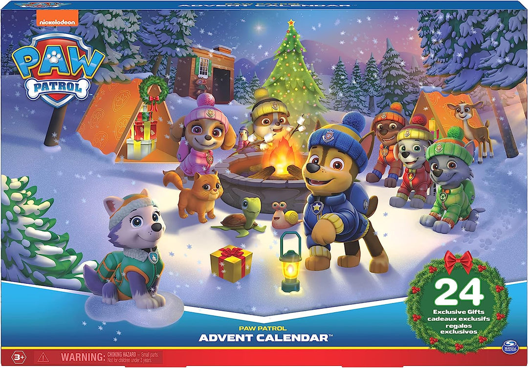 Paw Patrol: Advent Calendar with 24 Surprise Toys