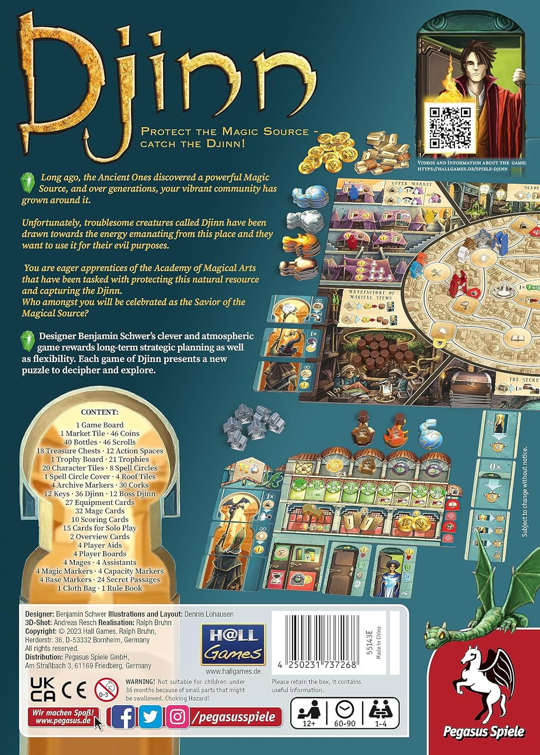 Djinn Board Games (English Edition)