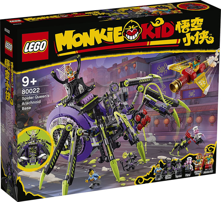 LEGO Monkie Kid 80022, Spider Queen's Arachnoid Base