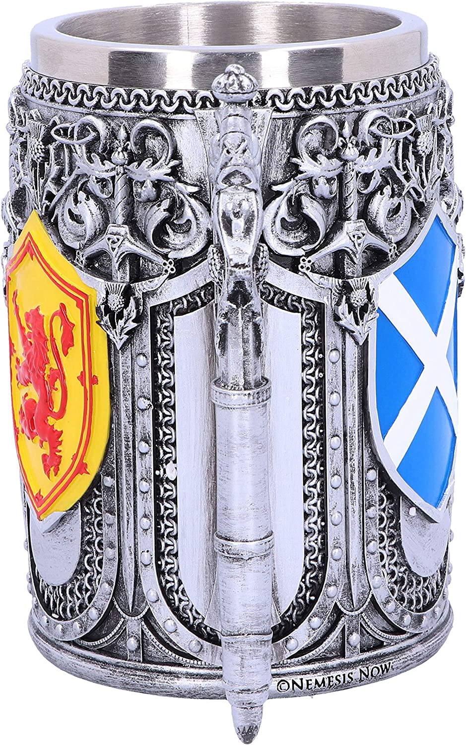 Nemesis Now - Tankard of The Brave Scottish Shield Mug 3