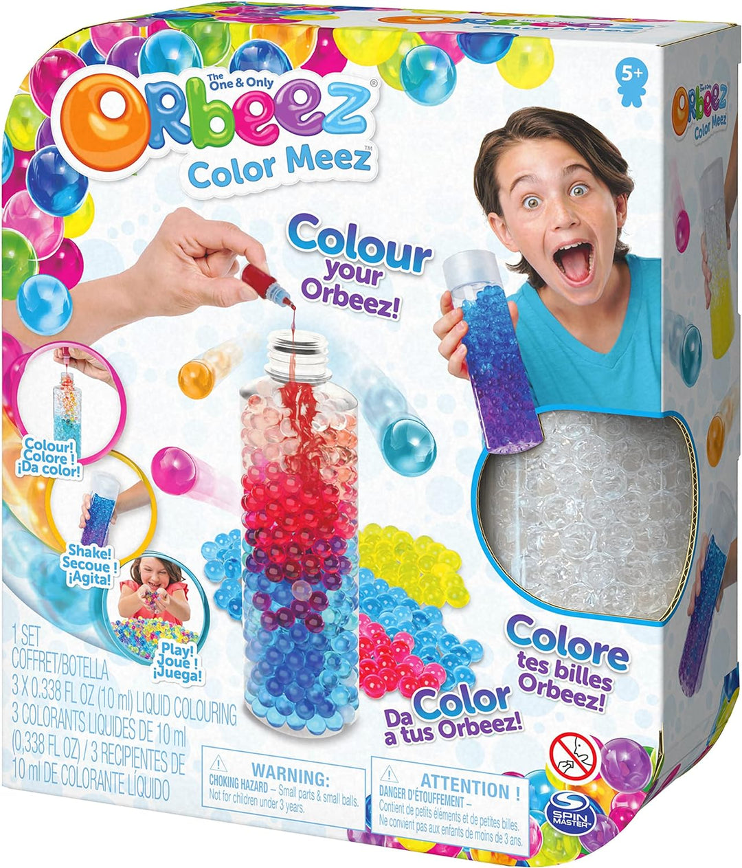 Orbeez, One and Only Micro Mix, Over 2000 Micro Purple and 500 Regular Teal Water Beads