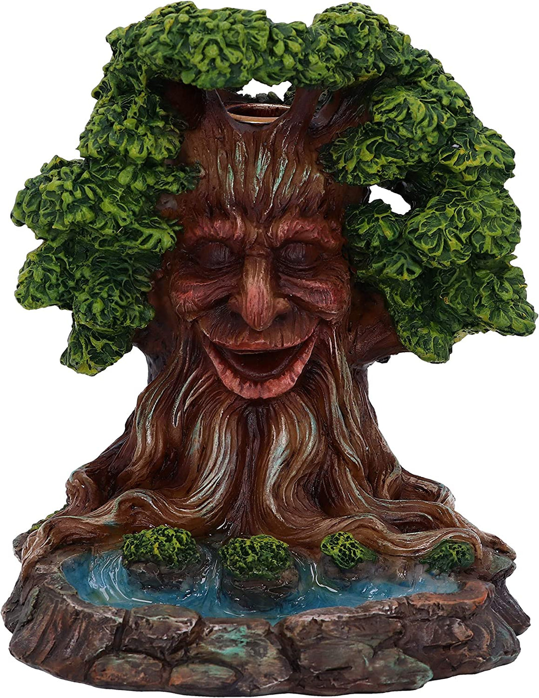 Elder Ember Tree Spirit Green Man Backflow Incense Burner