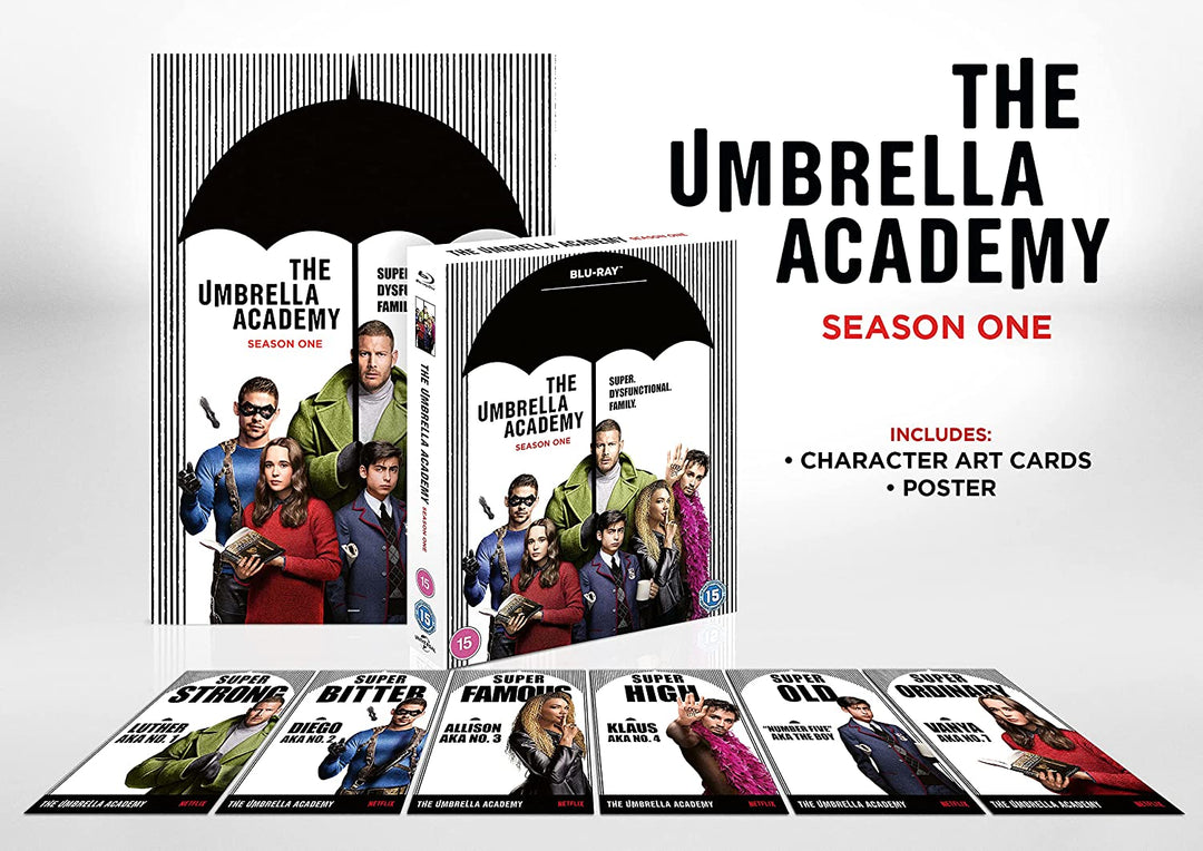 Umbrella Academy Season 1 [2019] [Region Free] - Action [Blu-ray]