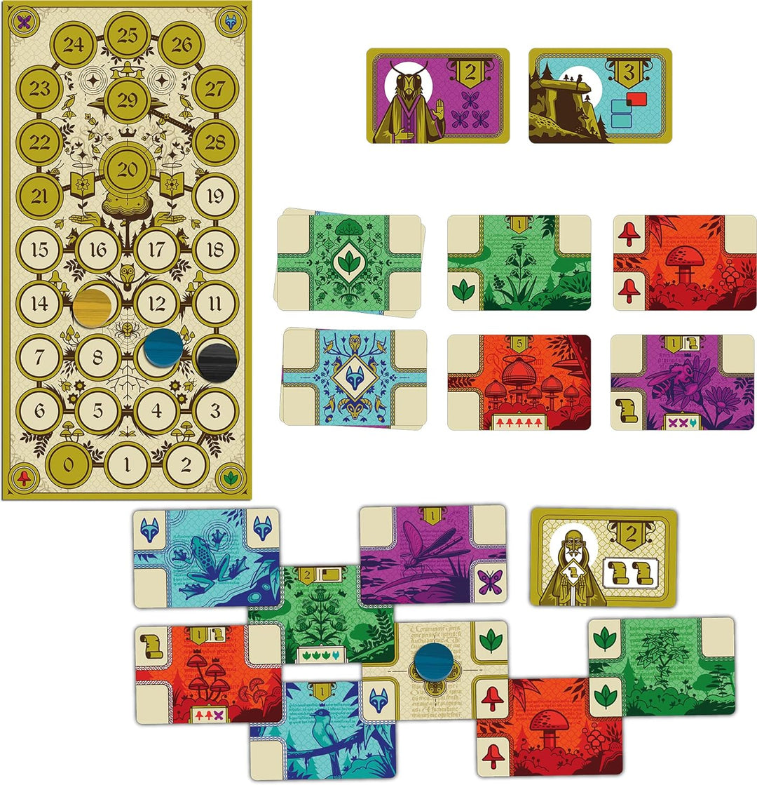 Bombyx | Codex Naturalis | Board Game | Ages 7+ | 2-4 Players | 25 Minutes Playing Time