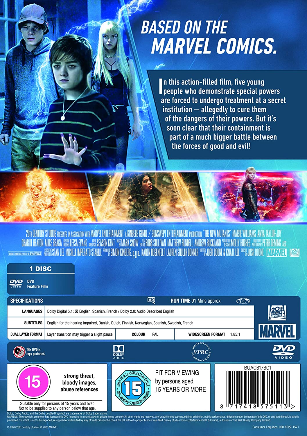 The New Mutants (2020) - DVD