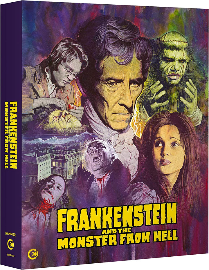 Frankenstein and the Monster from Hell (Limited Edition) [Blu-ray]