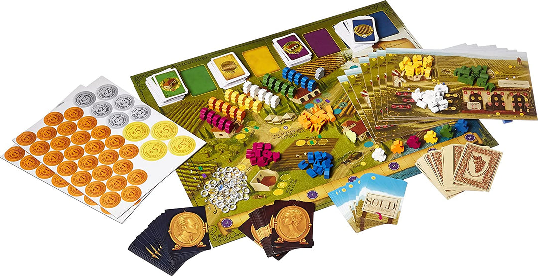 Stonemaier Games Viticulture Essential Edition - 1-6 Player Strategy Board Game (STM105)