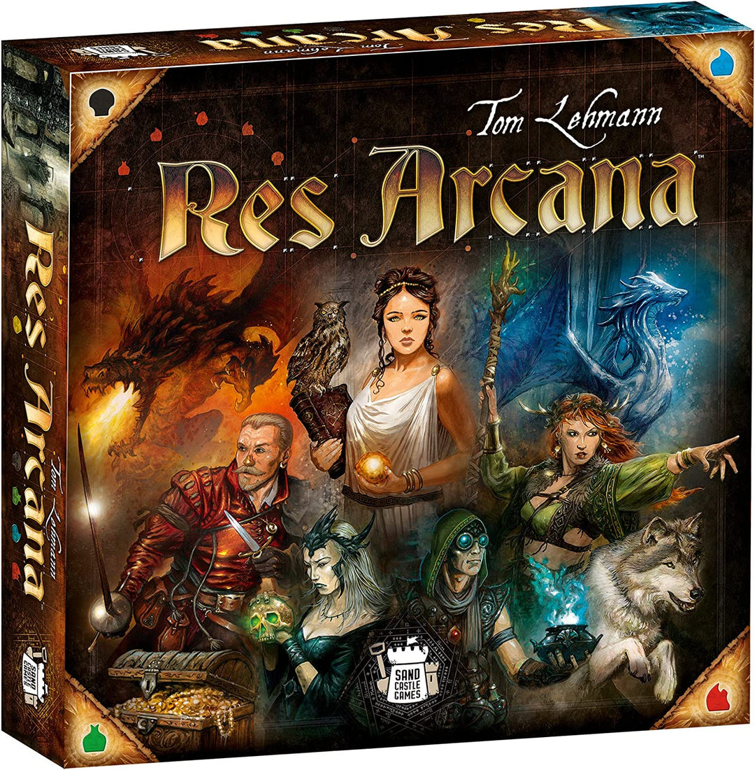 Sand Castle Games RA0101 Res Arcana, Mixed Colours,Standard