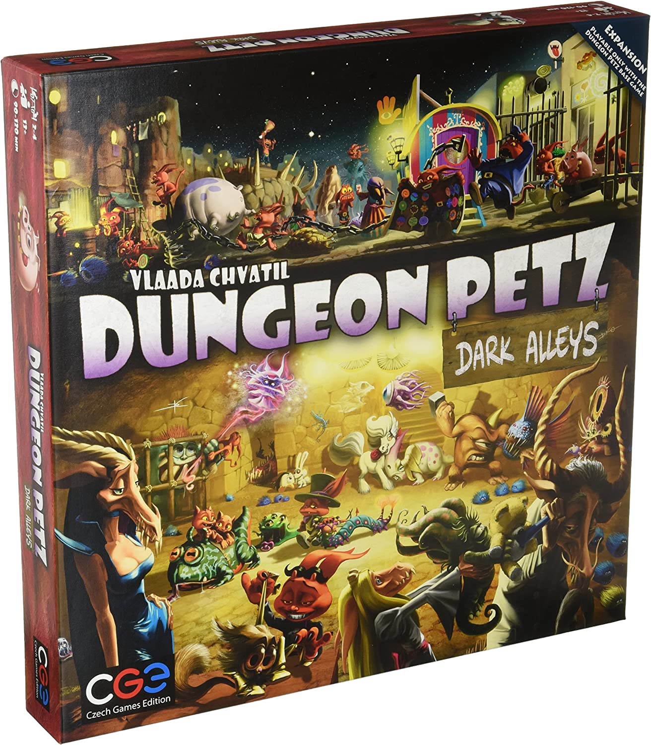 Czech Games Edition Dungeon Petz: Dark Alleys Expansion