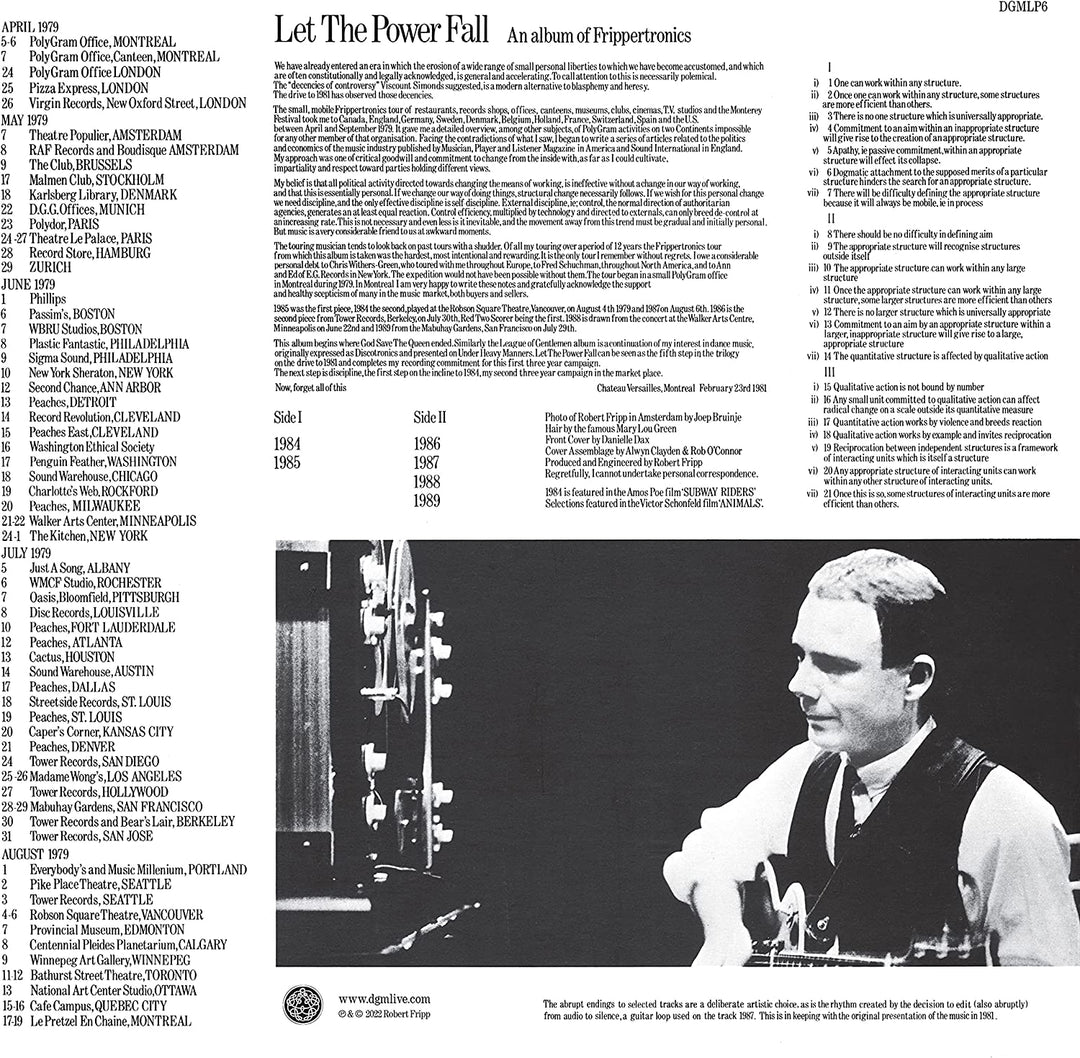 Robert Fripp – Let The Power Fall [VINYL]