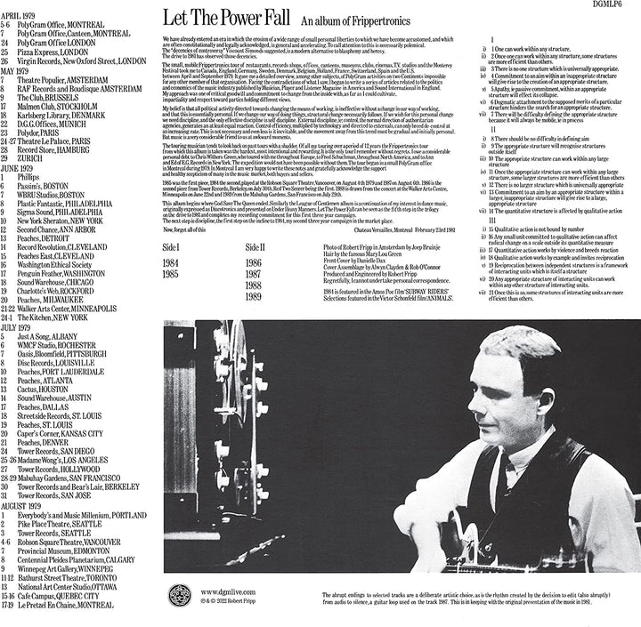 Robert Fripp – Let The Power Fall [VINYL]