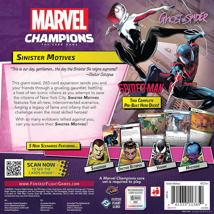 Marvel Champions: Sinister Motives