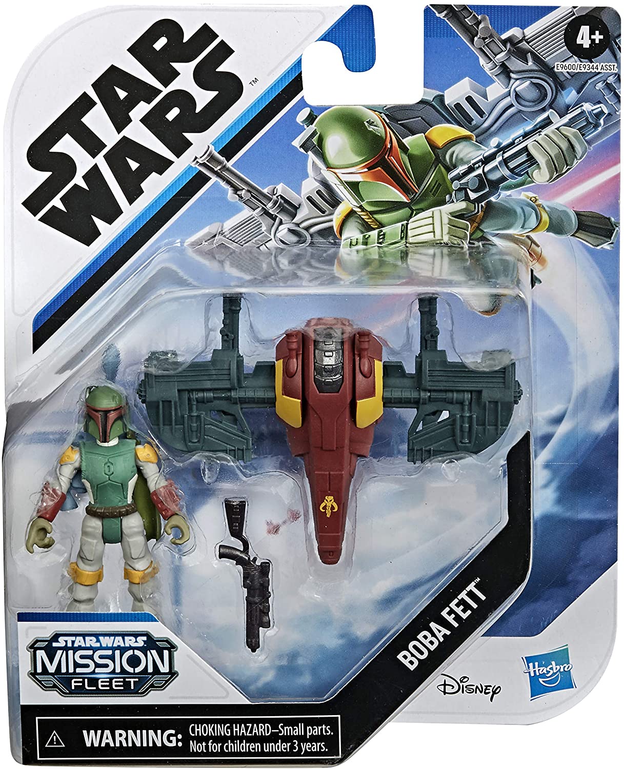 Star Wars Mission Fleet Boba Fett Capture in the Clouds - Action Figure & Vehicle Playset