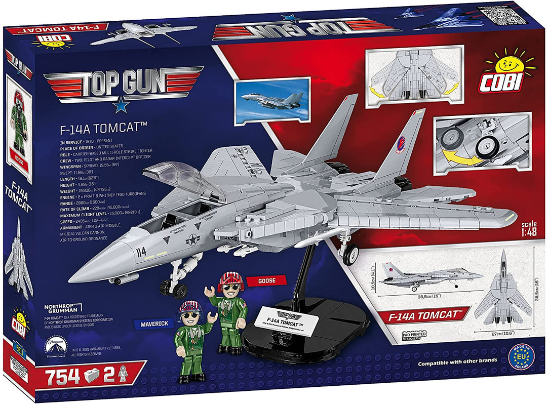 COBI 5811 Top Gun Building Blocks, Gray