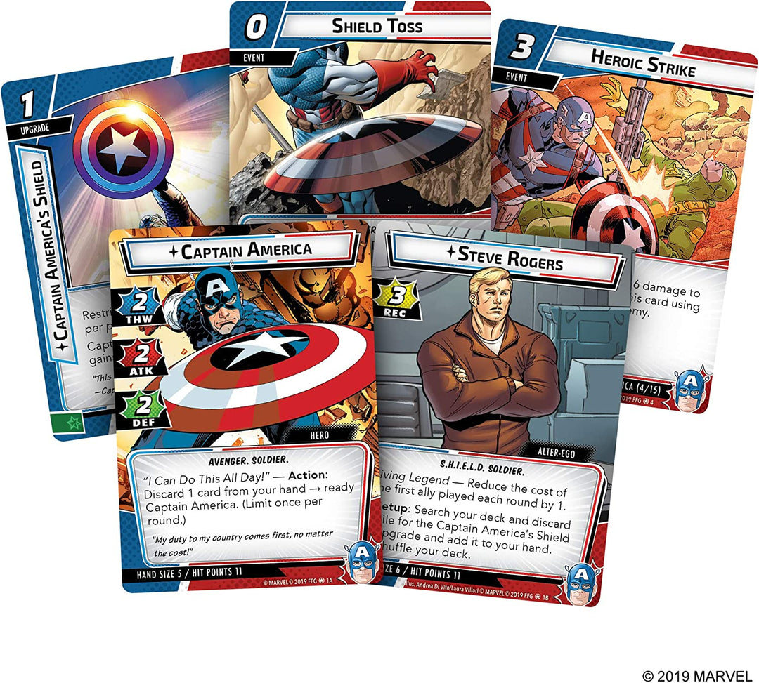 Marvel Champions: Captain America Hero Pack