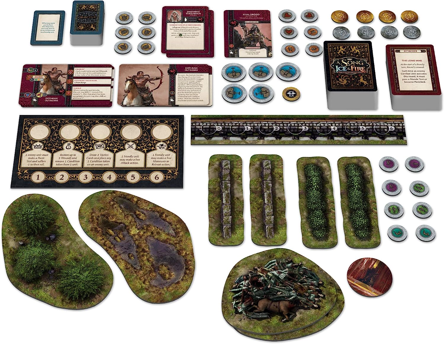 Cool Mini or Not A Song of Ice and Fire: Targaryen Starter Set Core Box Miniature Game 4