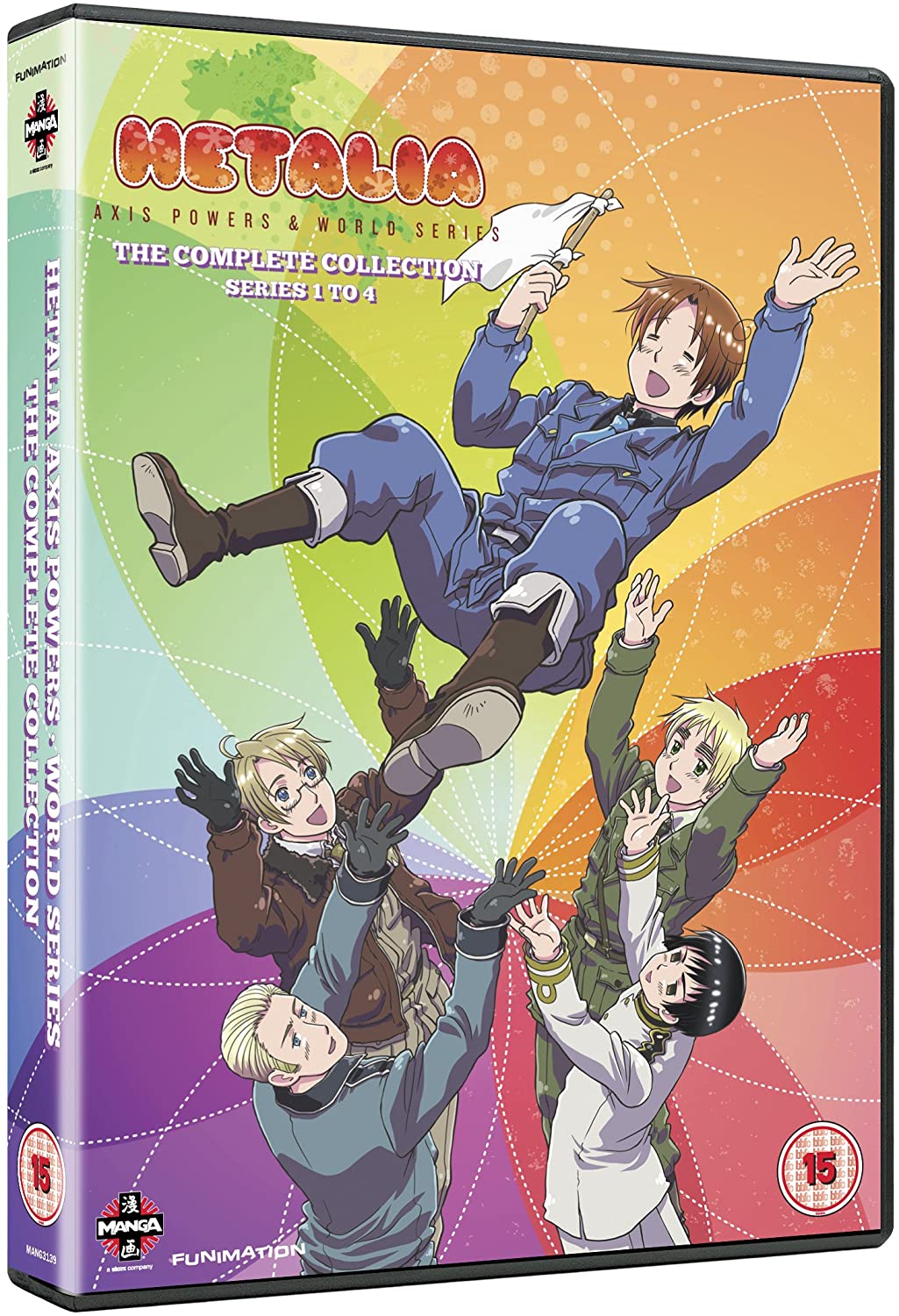 Hetalia Axis Powers Complete Season 1-4 Collection (2009) - DVD
