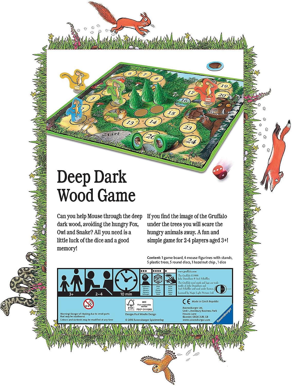 Ravensburger The Gruffalo Deep Dark Wood Game 3