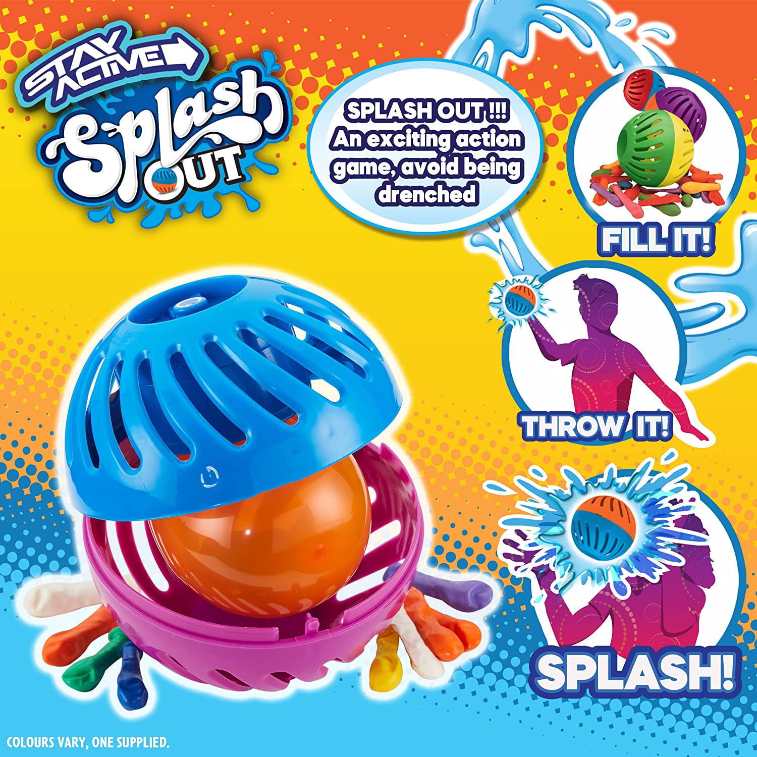 Splash Out - Throwing and Catching Water Balloon Game for Family Fun