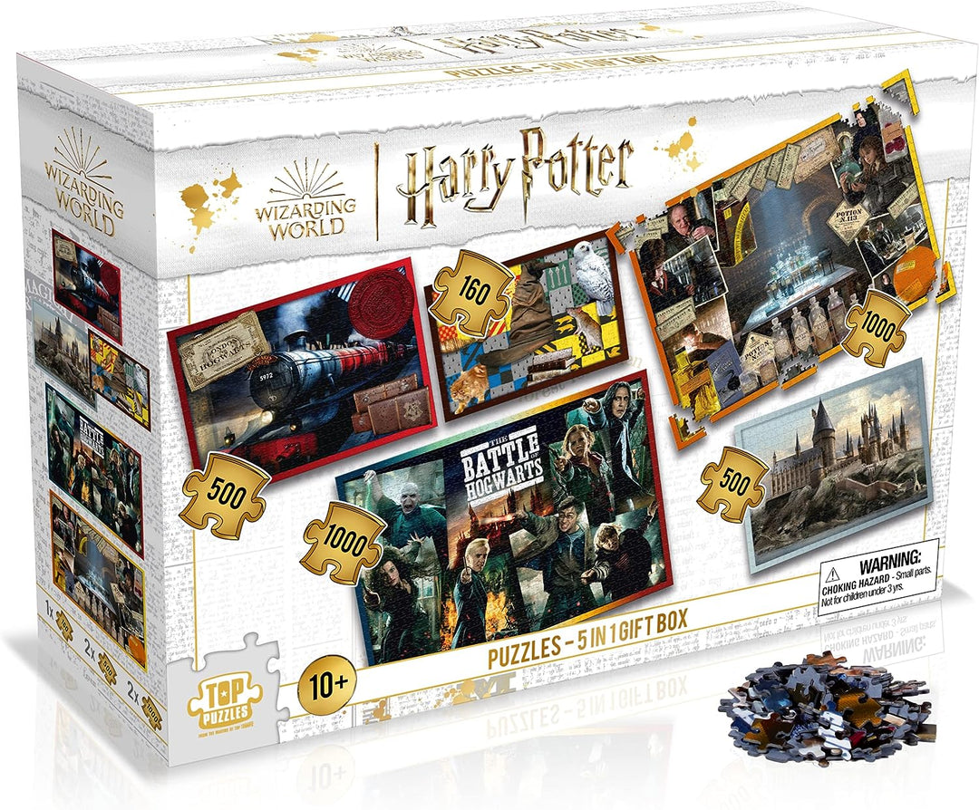 Winning Moves WM03015-ML1-4 Harry Potter Puzzles