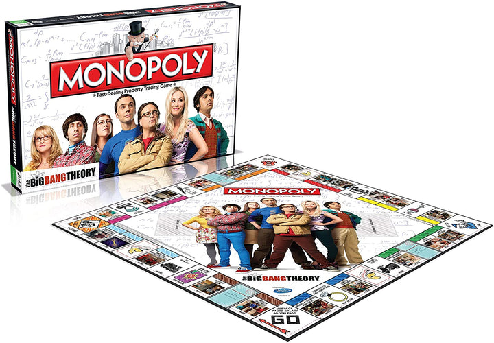 El juego de mesa Big Bang Theory Monopoly