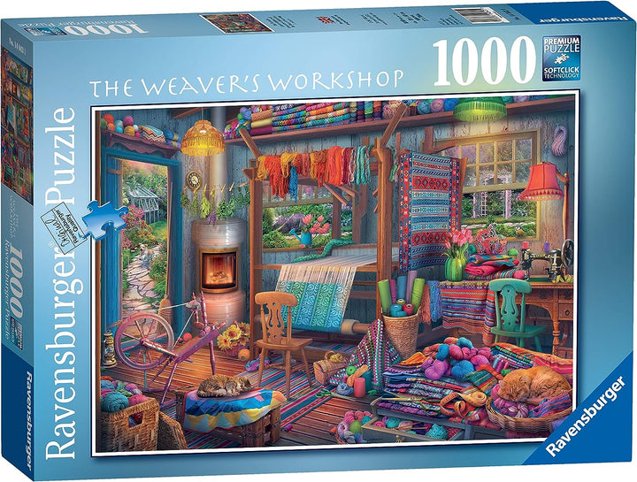 Weaver’s Workshop 1000 Piece Jigsaw Puzzle for Adults and Kids