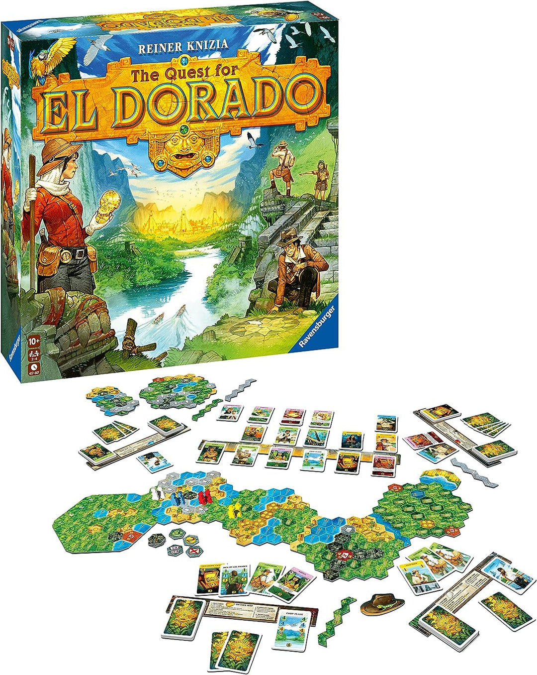 Ravensburger The Quest for El Dorado Strategy Board Games for Adults and Kids